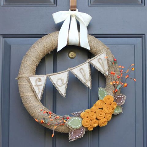 fall wreath