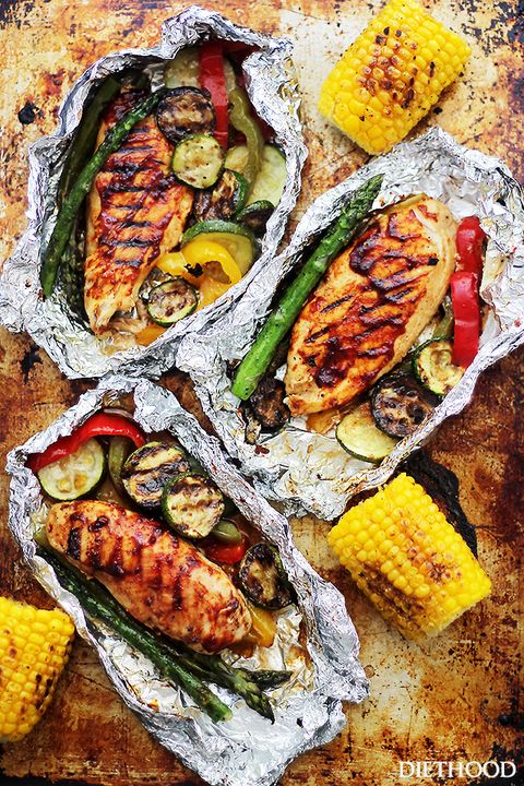 grilled bbq and veggies   grilled chicken recipes