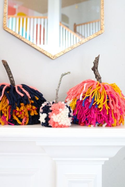 pom pom pumpkins