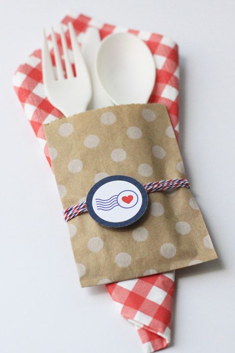 fourth of july napkin holder