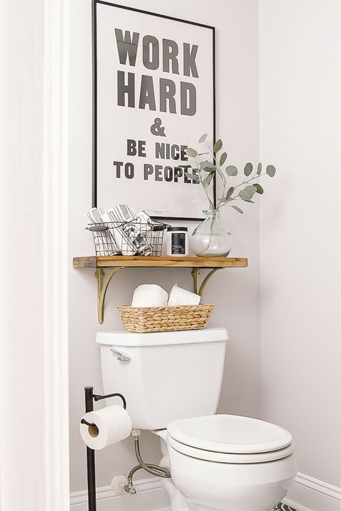 Single Shelf - Bathroom Shelf Ideas