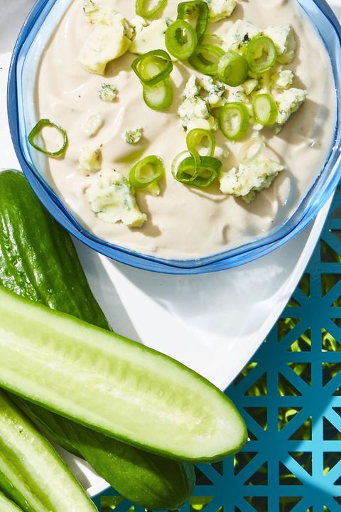 chunky buffalo blue dip   4th of july appetizers