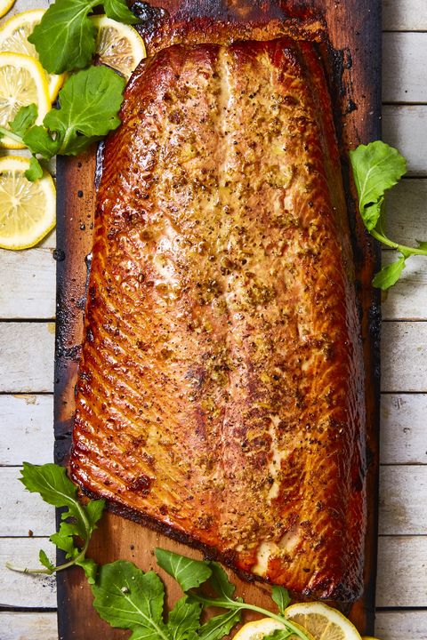 honey ginger cedar plank salmon   valentine's day dinner ideas