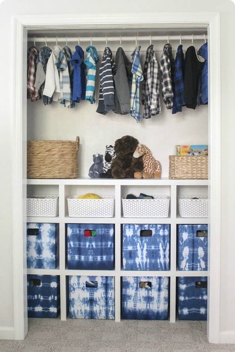 Closet Organizer Ideas - DIY shelves