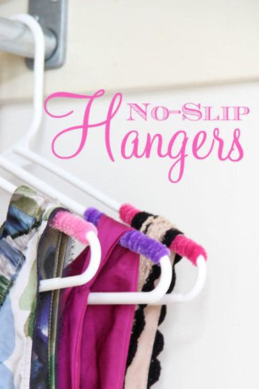 closet organizer ideas - hangers