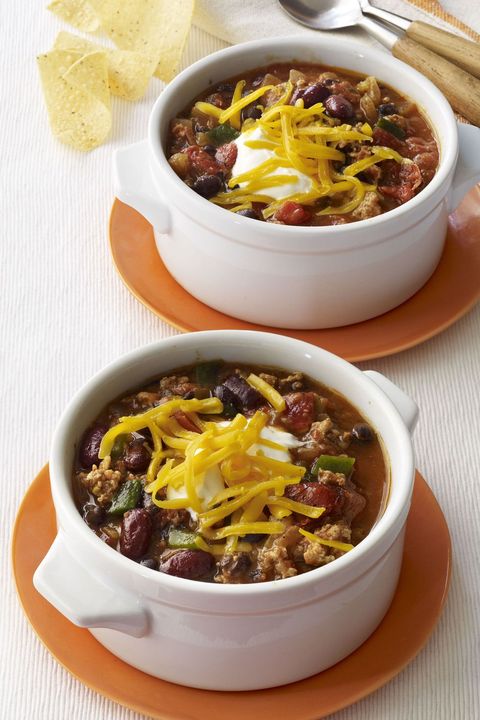 ground turkey recipes  quick turkey chili