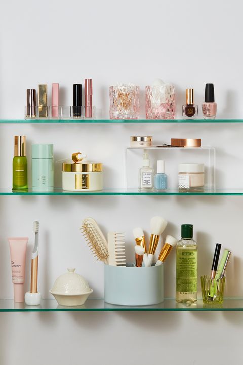 Clear Shelves - Bathroom Shelf Ideas